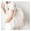 Schoolbag girl on Instagram, Japanese-style girl school style small floral backpack, Korean version Harajuku printed middle school backpack girl details Picture